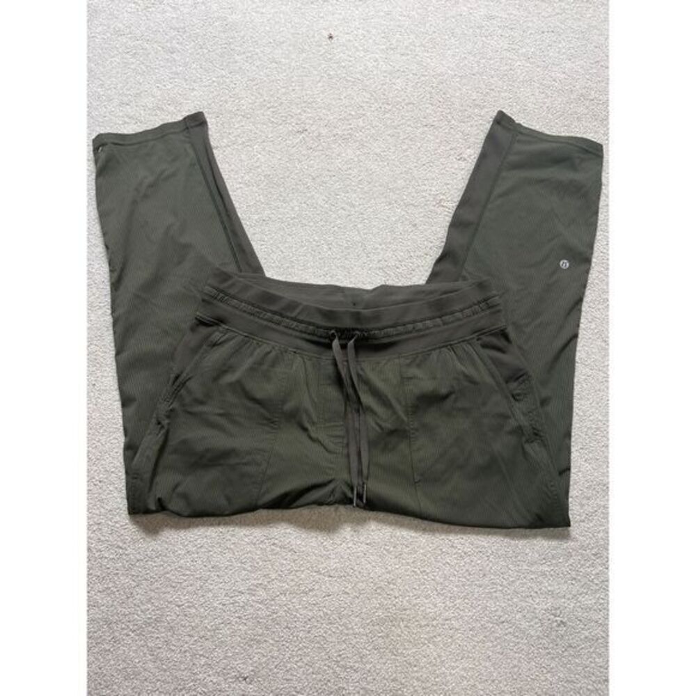 Lululemon Olive Green Athletic Pants SZ 10‎